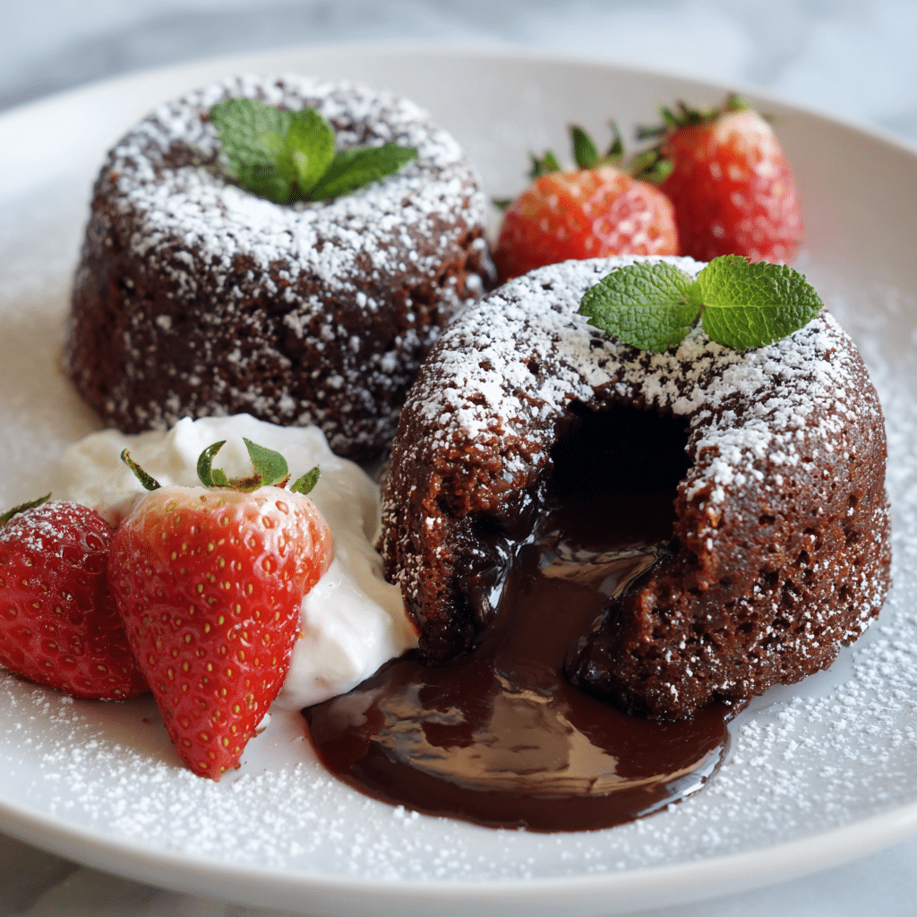 Chocolate Lava Cake Recipe - Recipe Image
