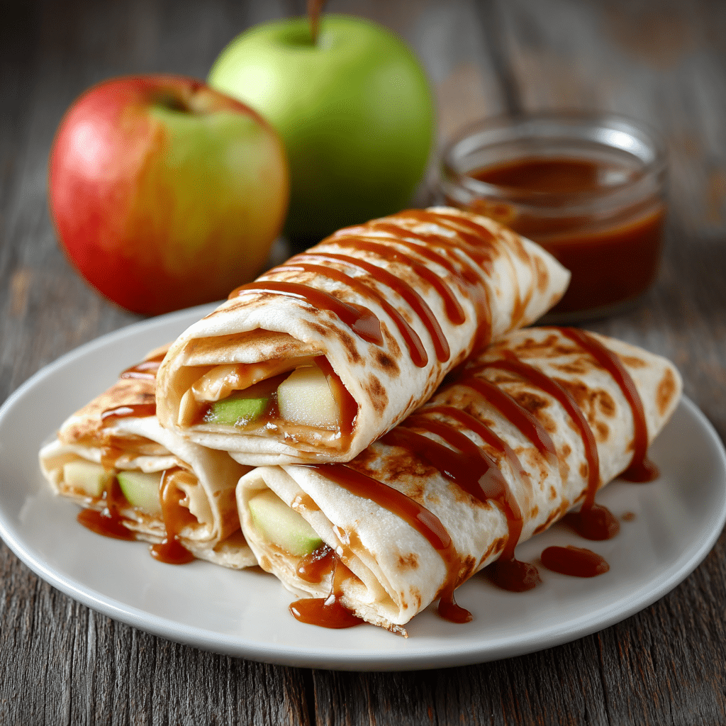 Caramel Apple Wraps Recipe