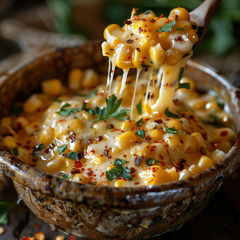 Spicy Cheese Corn