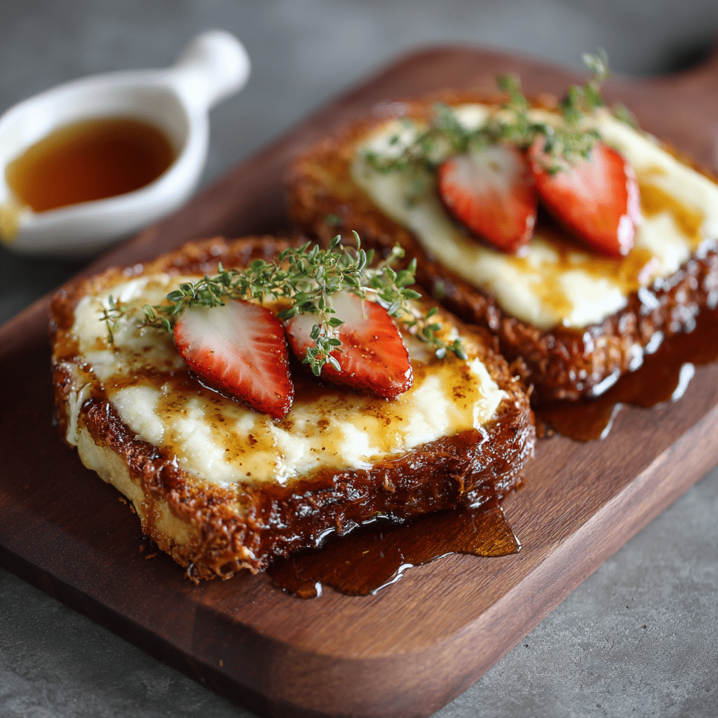 Honey Cheese Toast