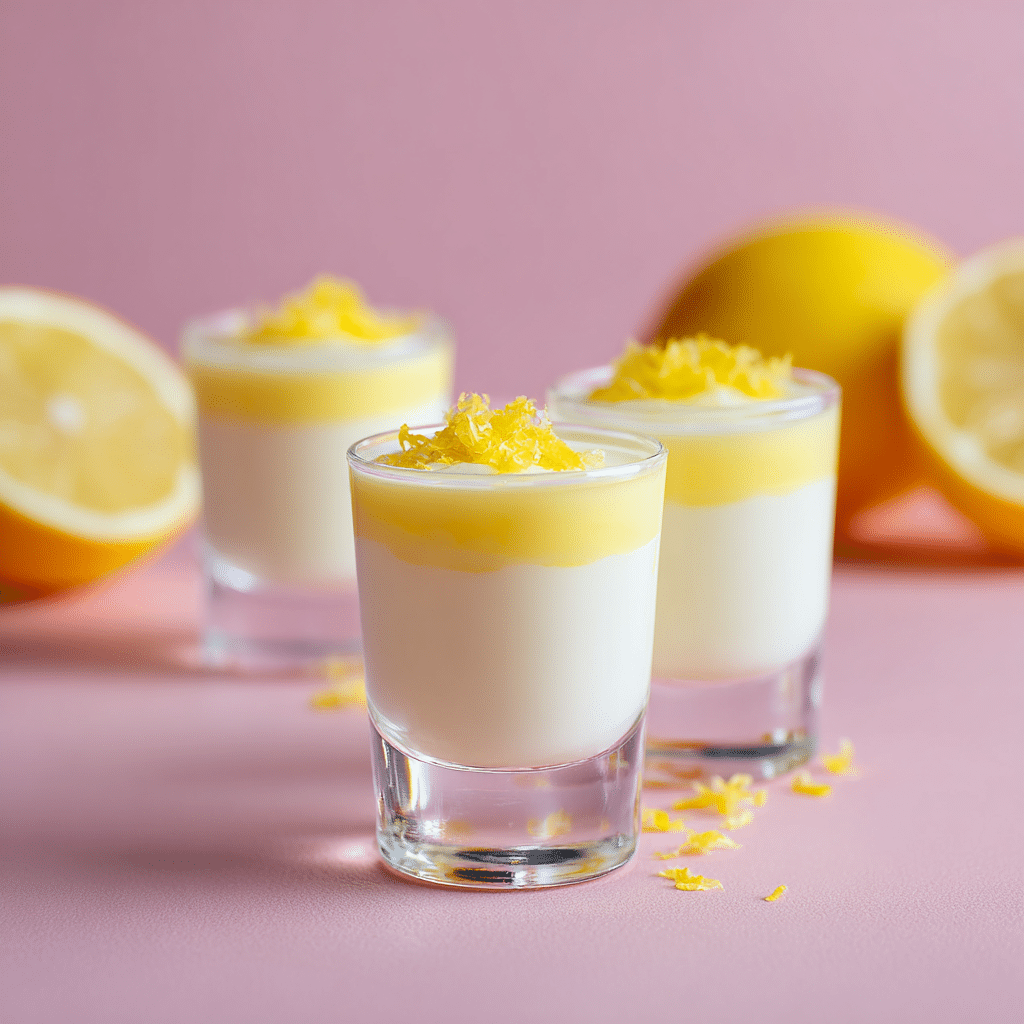 Lemon Cream Dessert Shots Recipe