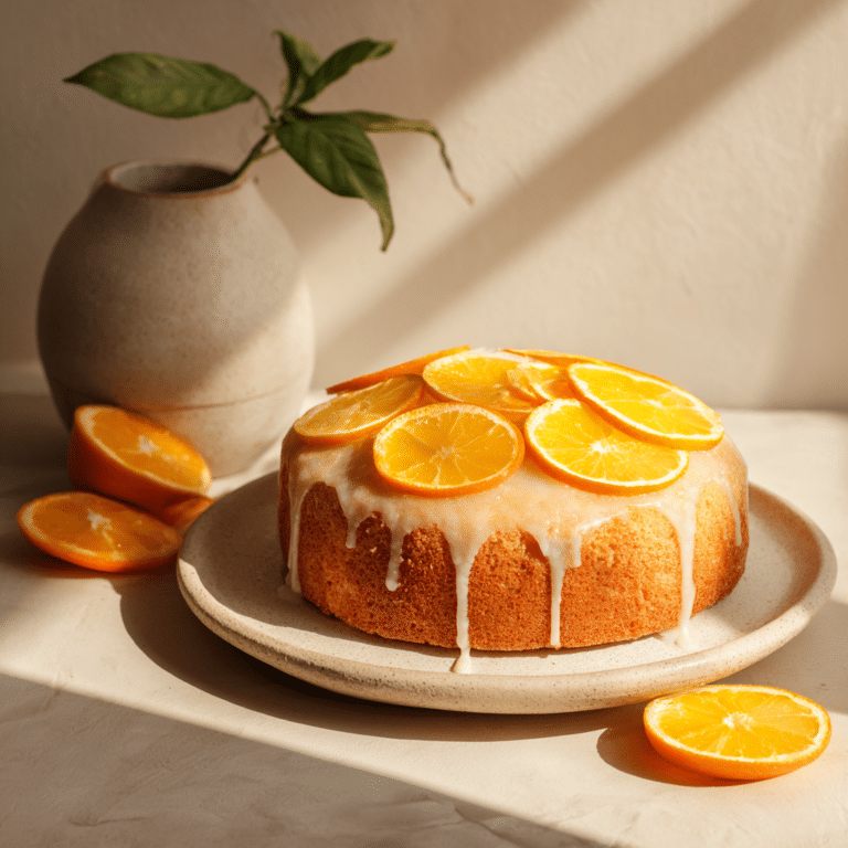 Orange Cake Recipe