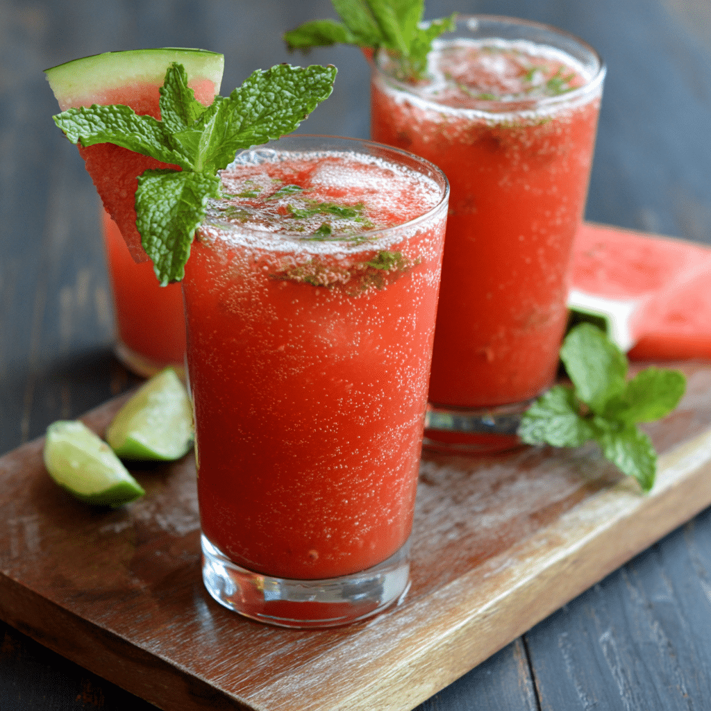 Watermelon Mint Refresher: Cool & Invigorating Recipe