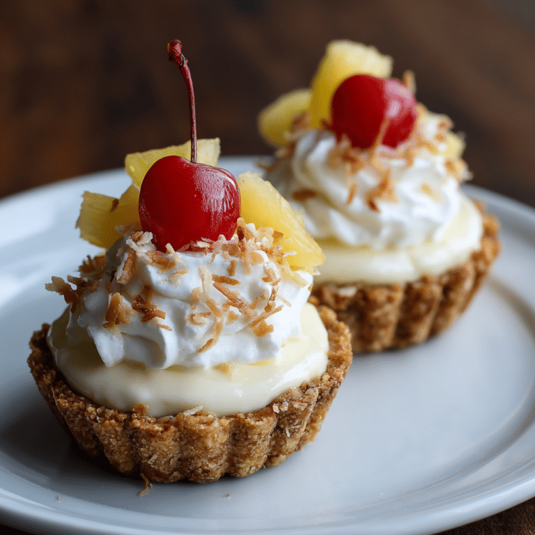 Coconut Cream Pie Cups: Mini Tropical Delight Recipe