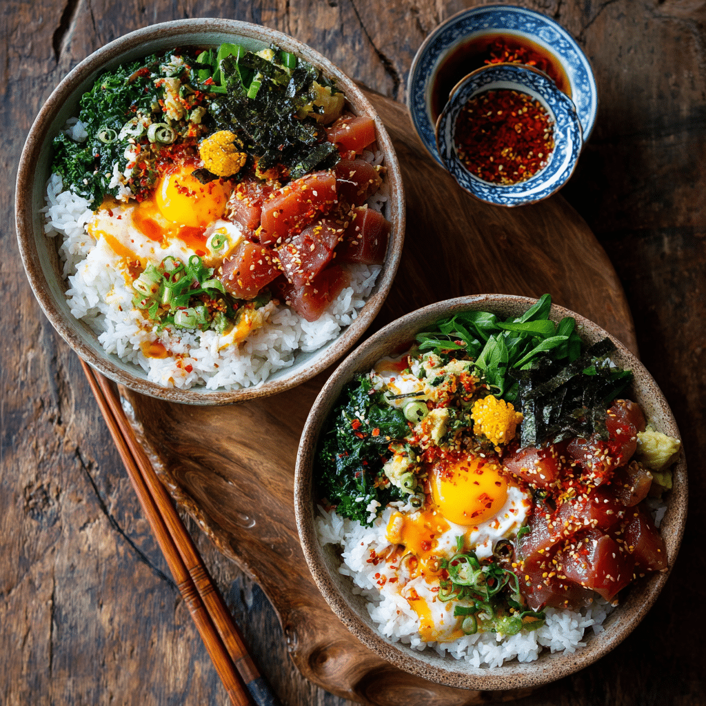 Spicy Tuna Rice Bowls Recipe