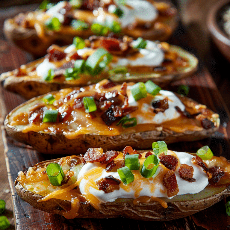 Loaded Potato Skins Recipe