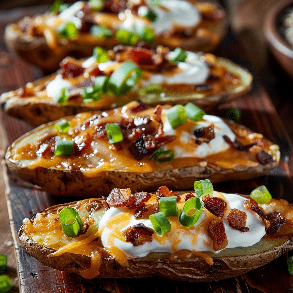Loaded Potato Skins Recipe