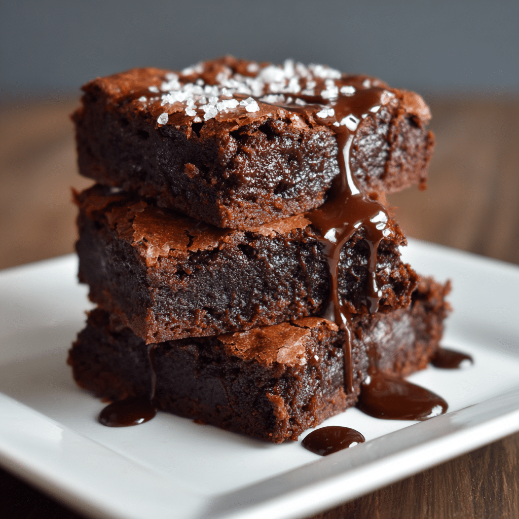 Chocolate Fudge Brownies Recipe - Recipe Image