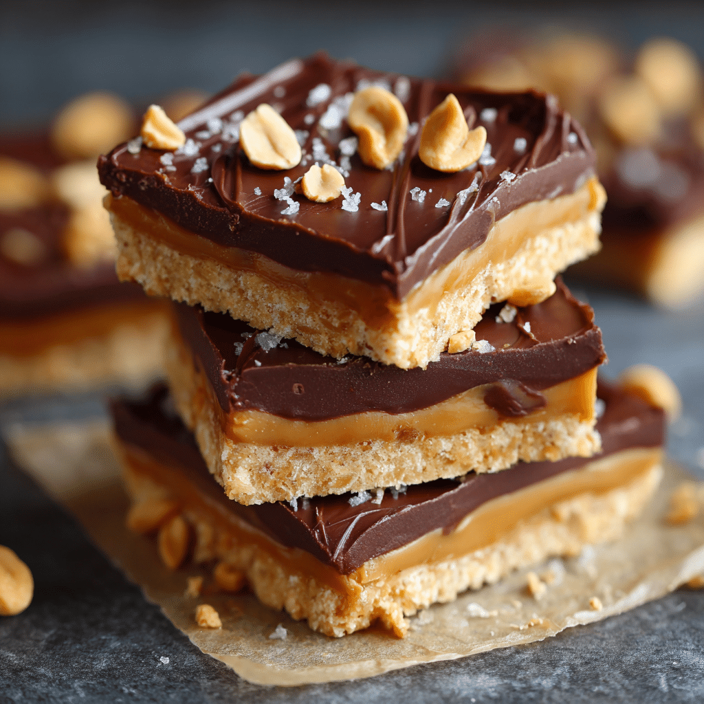Peanut Butter Chocolate Bars Recipe - Recipe Image