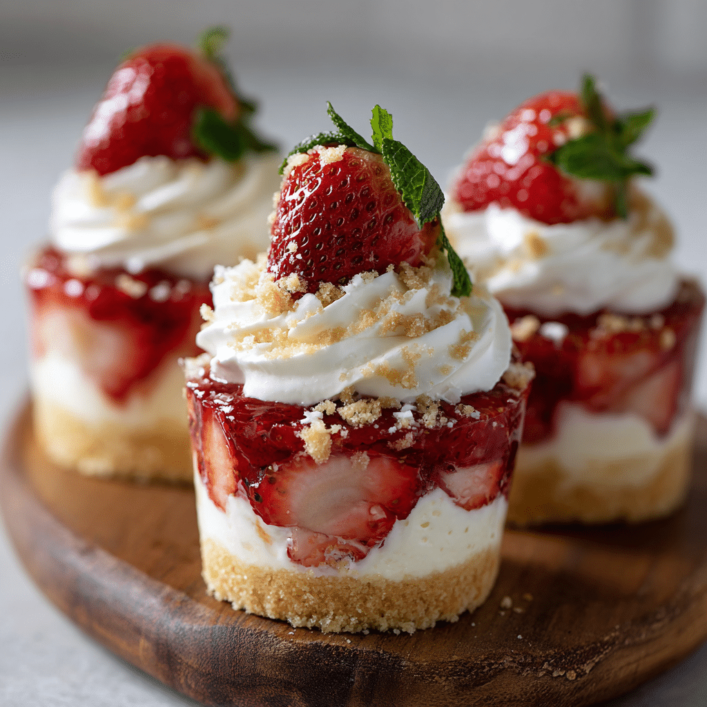 Strawberry Shortcake Cups Recipe - Recipe Image