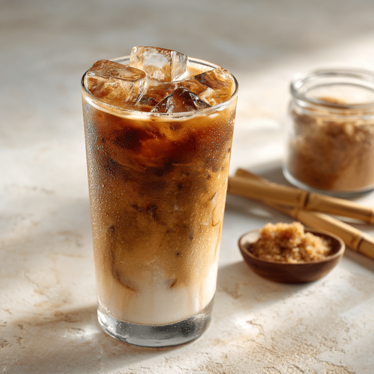 Iced Brown Sugar Latte Recipe