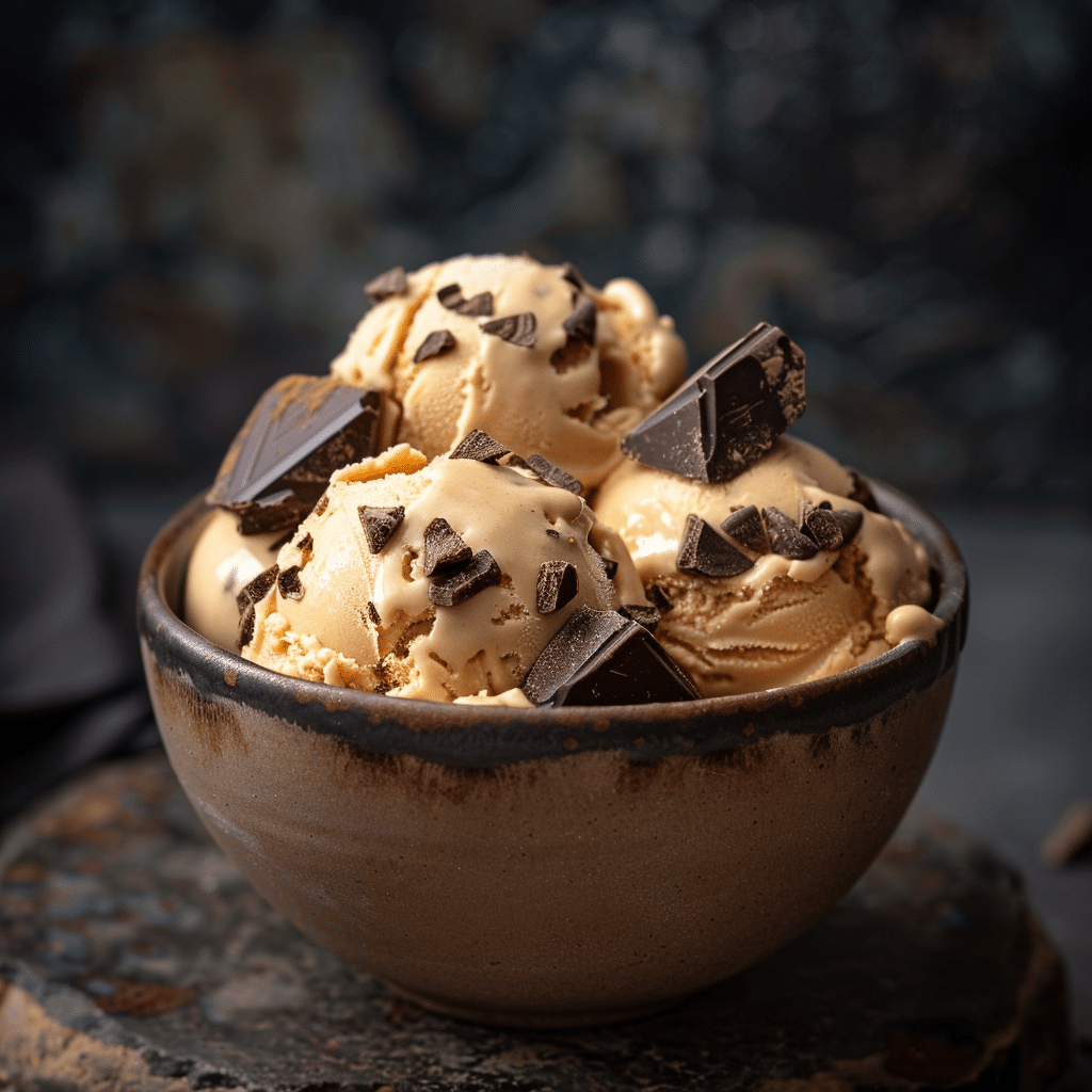 Peanut Butter Chocolate Ice Cream - Recipe Image
