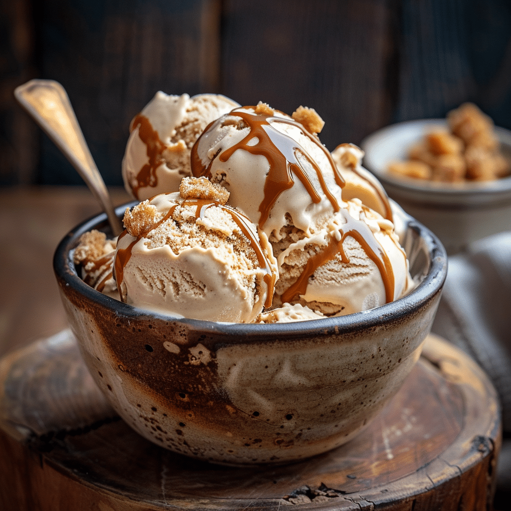 Peanut Butter Cookie Ice Cream Recipe - Recipe Image