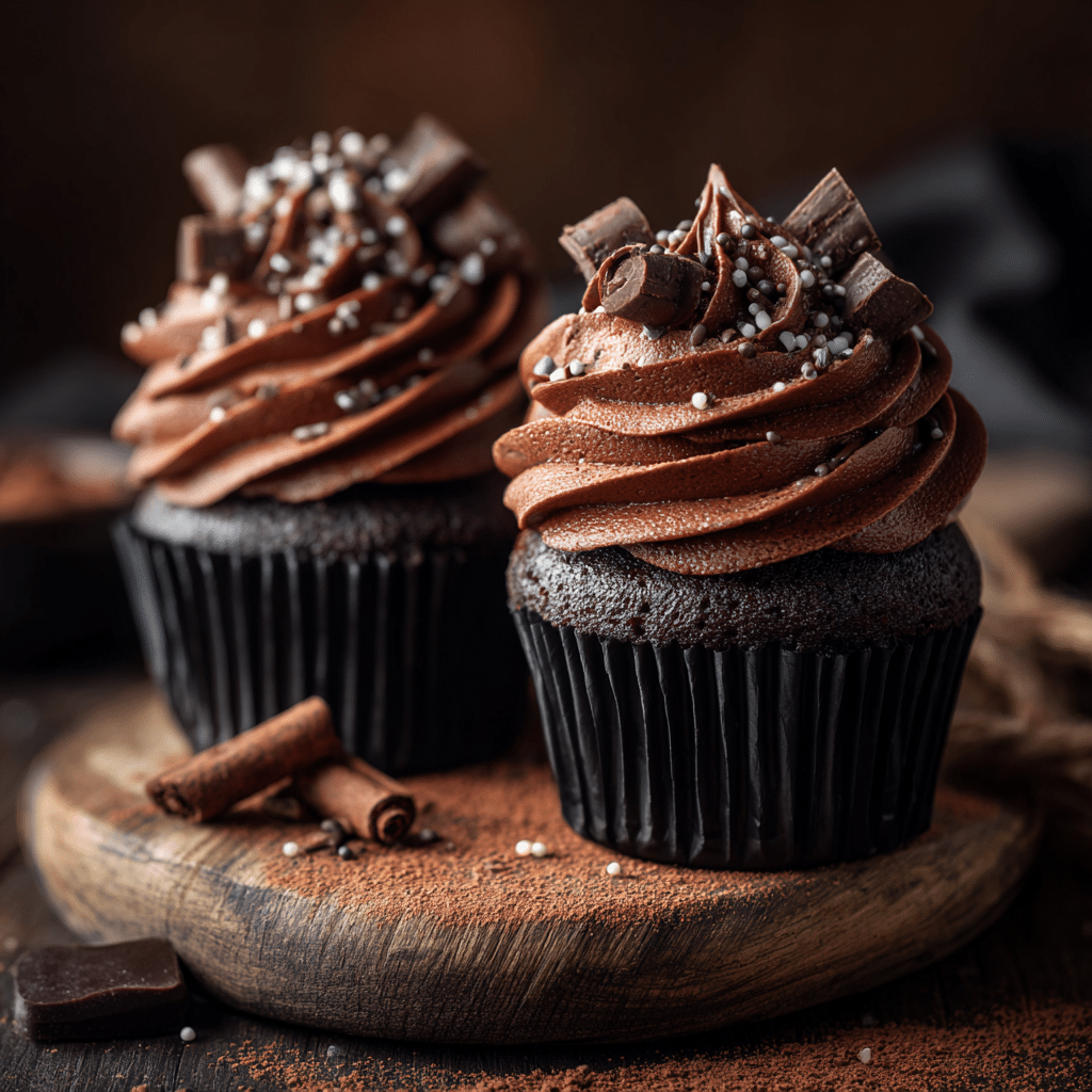 Chocolate Celebration Cupcakes Recipe - Recipe Image