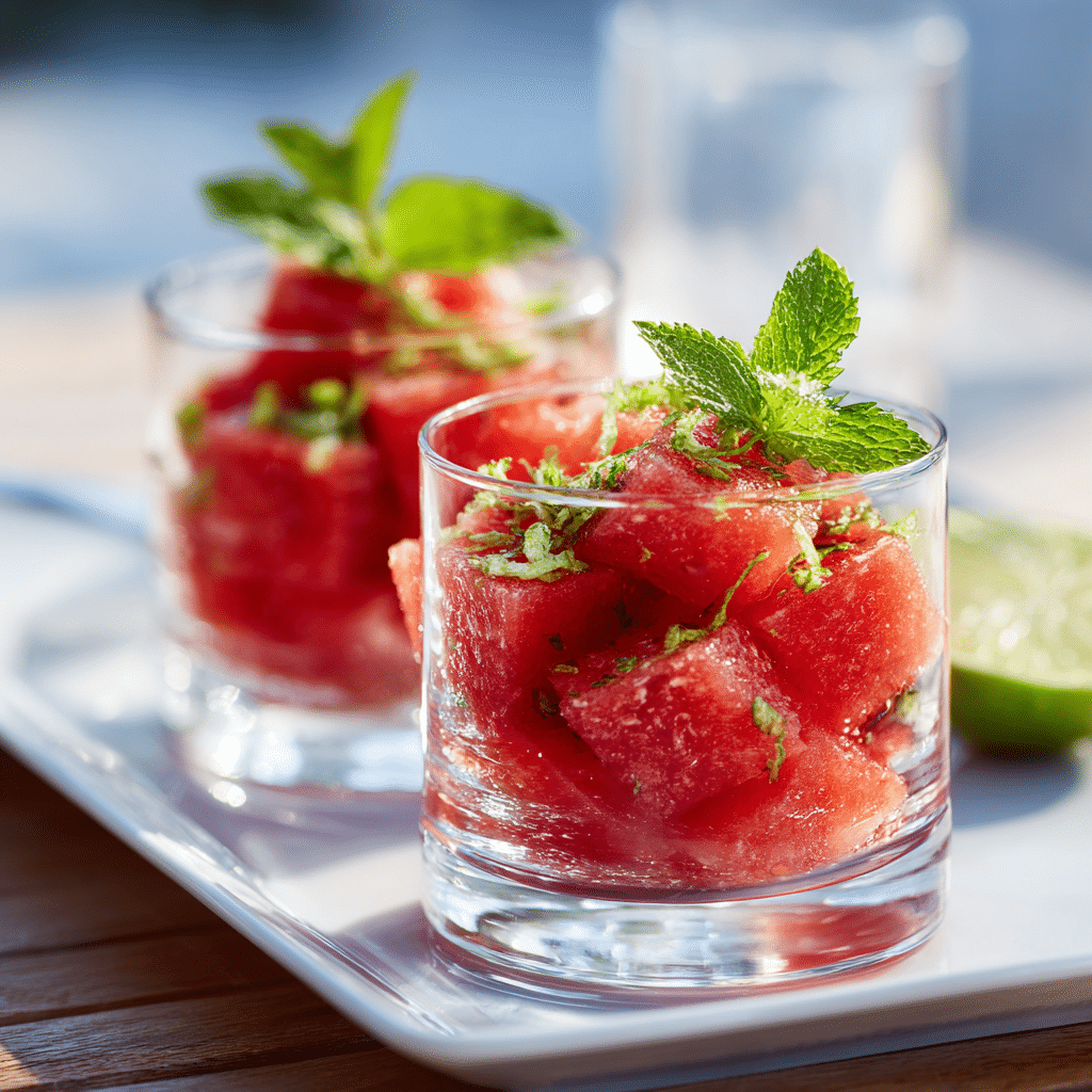 Watermelon Lime Dessert Recipe - Recipe Image