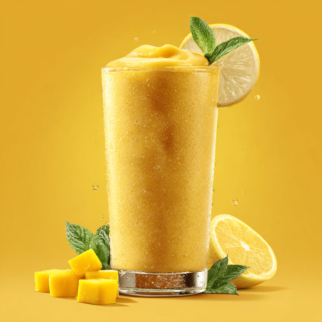 Mango Lemon Smoothie Recipe - Recipe Image