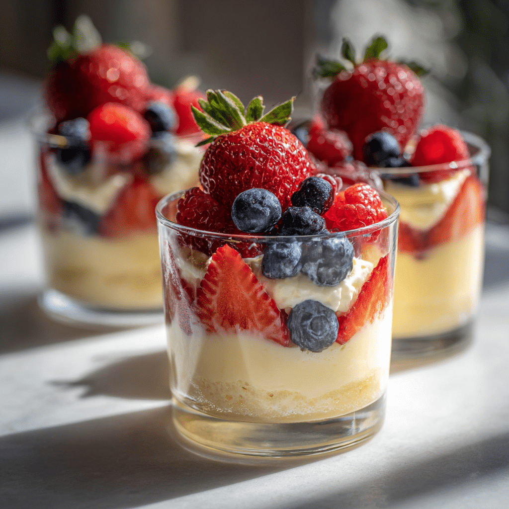 Lemon Berry Cups Recipe - Recipe Image