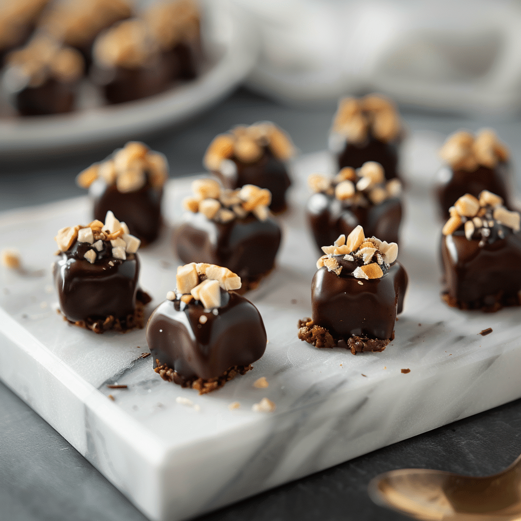 Chocolate Date Bites Recipe - Recipe Image