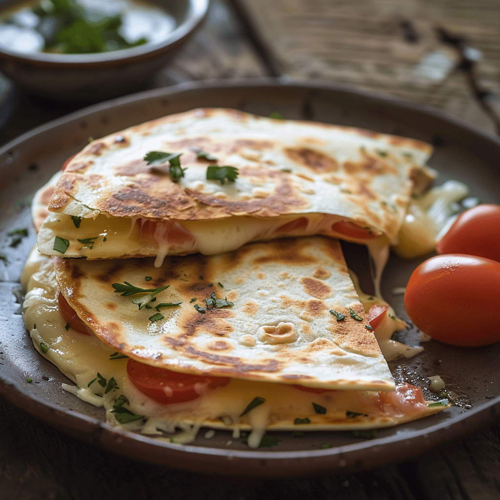 Cheese & Tomato Quesadilla Recipe - Recipe Image