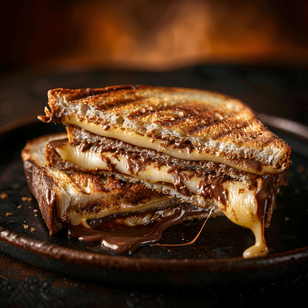 Nutella Cheese Sandwich
 - Recipe Image