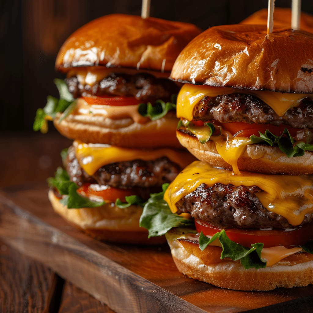 Mini Burger Sliders Recipe - Recipe Image