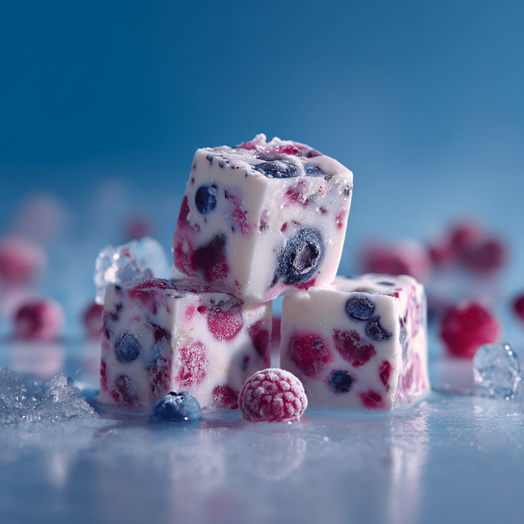 Frozen Yogurt Berry Bites Recipe - Recipe Image