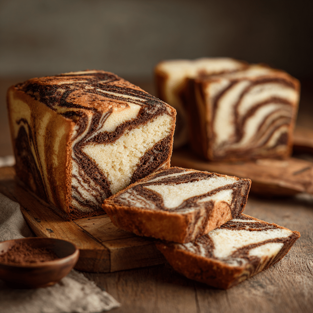 Marble Cake Recipe - Recipe Image