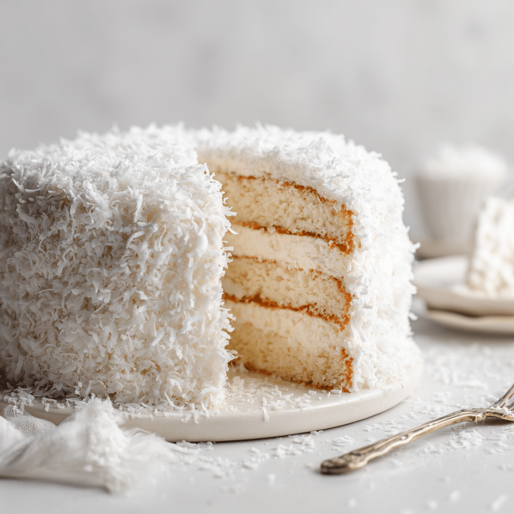 Coconut Cake Recipe - Recipe Image