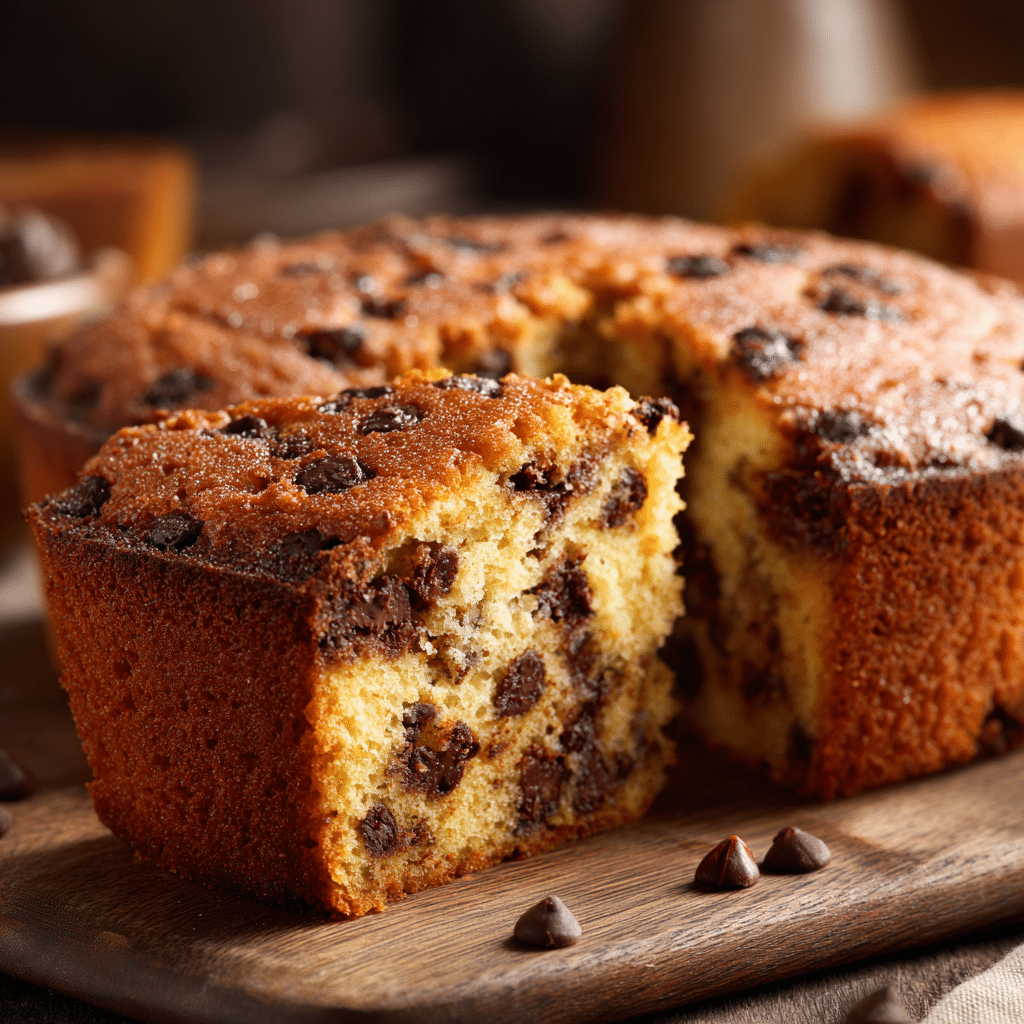 Chocolate Chip Cake Recipe - Recipe Image