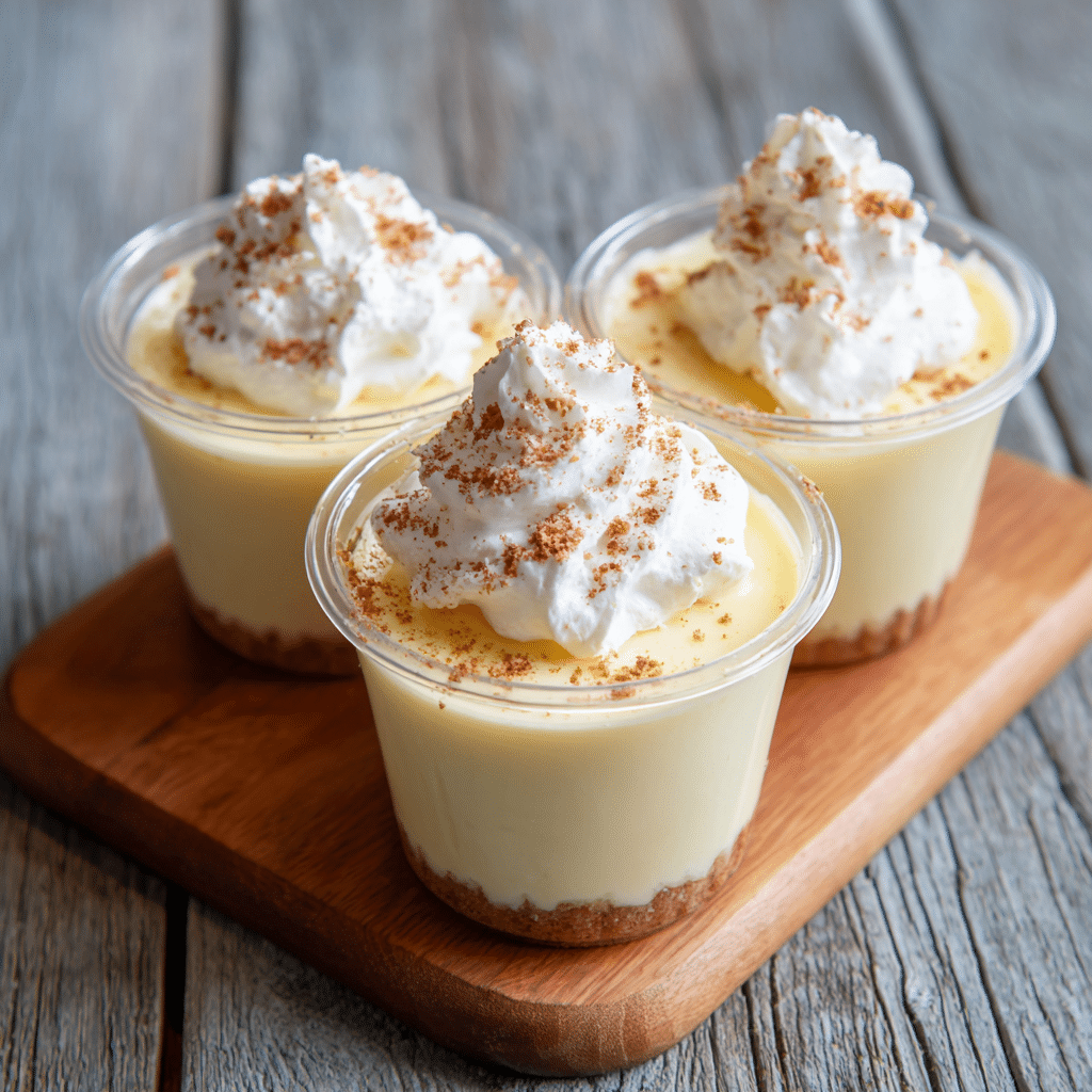 Vanilla Pudding Cups Recipe - Recipe Image