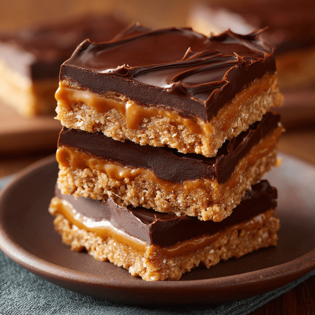 Peanut Butter Chocolate Bars Recipe - Recipe Image