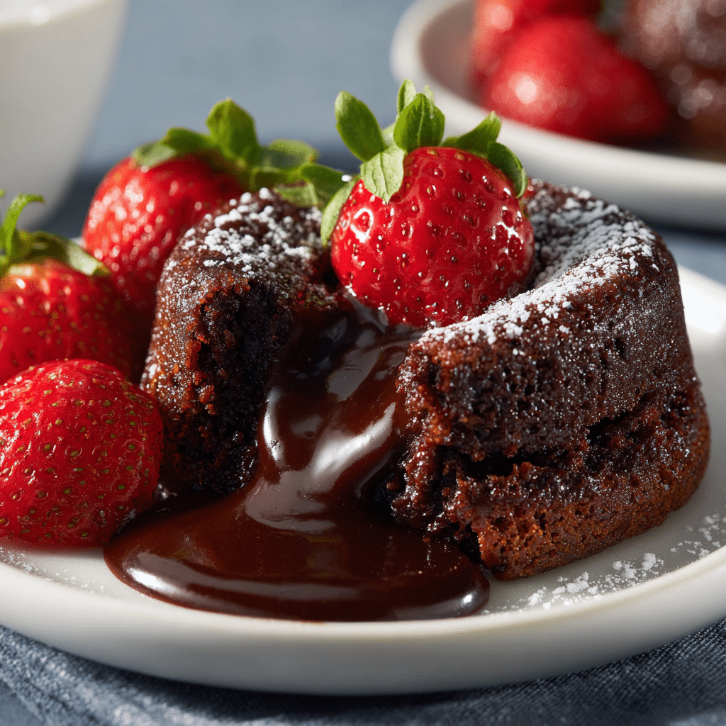 Chocolate Lava Cake Recipe - Recipe Image