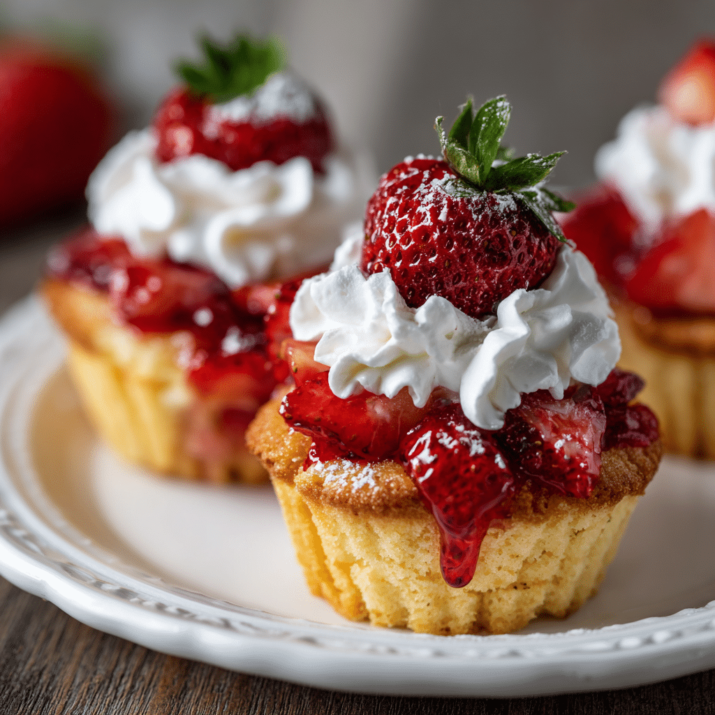 Strawberry Shortcake Cups Recipe - Recipe Image