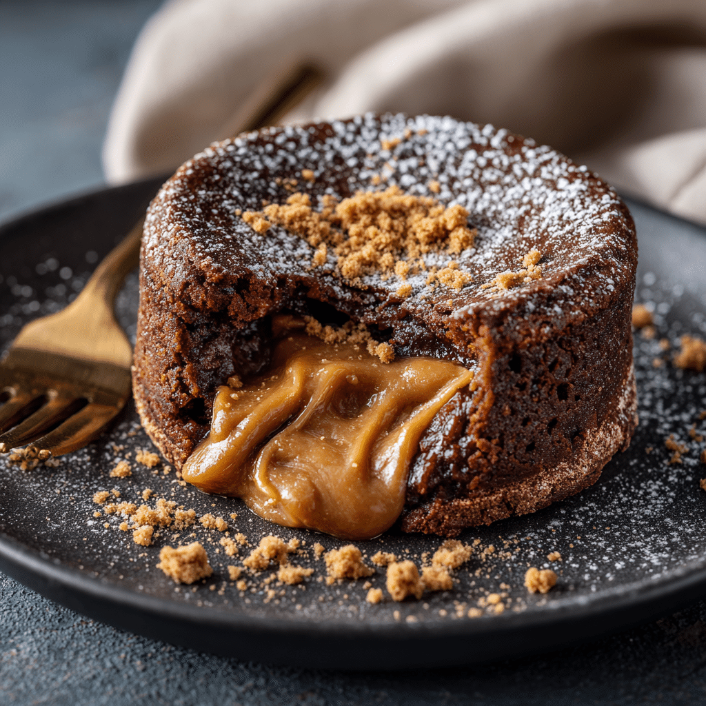 Lotus Biscoff Lava Cake Recipe