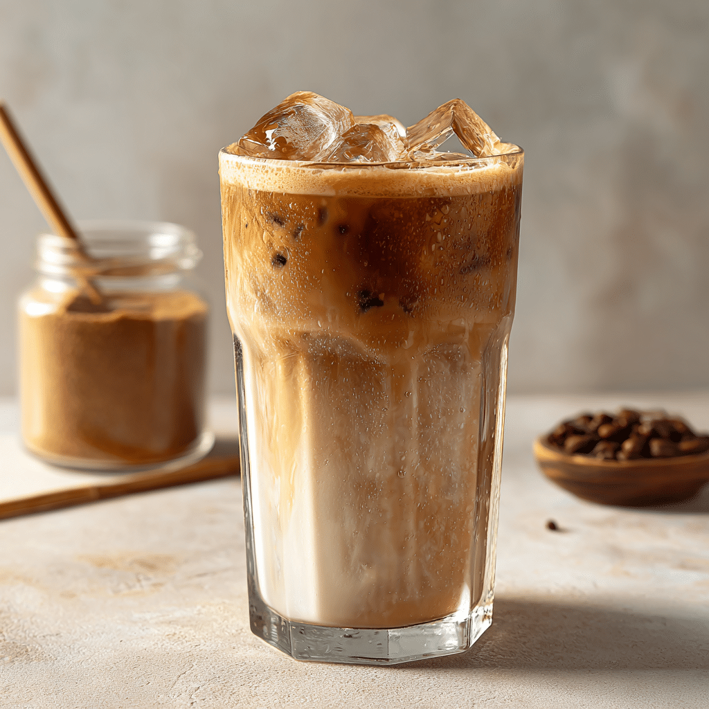 Iced Brown Sugar Latte Recipe - Recipe Image
