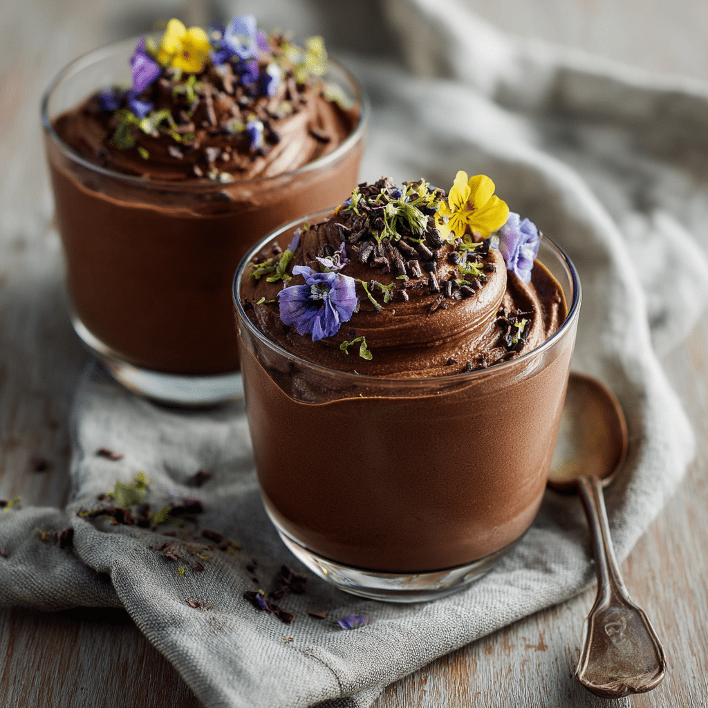 Vegan Chocolate Avocado Mousse Recipe - Recipe Image