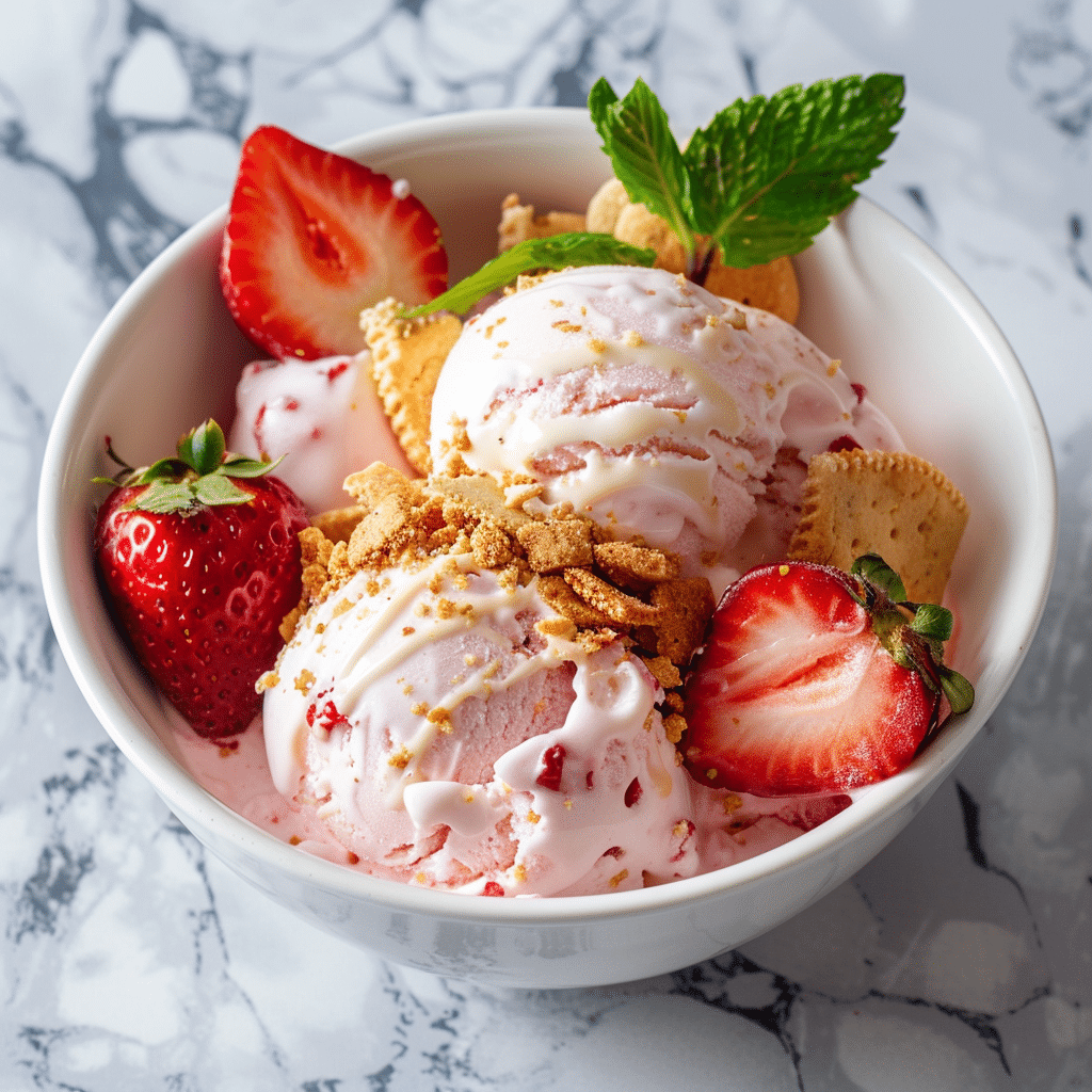 Strawberry Cookie Dessert Bowl Recipe - Recipe Image