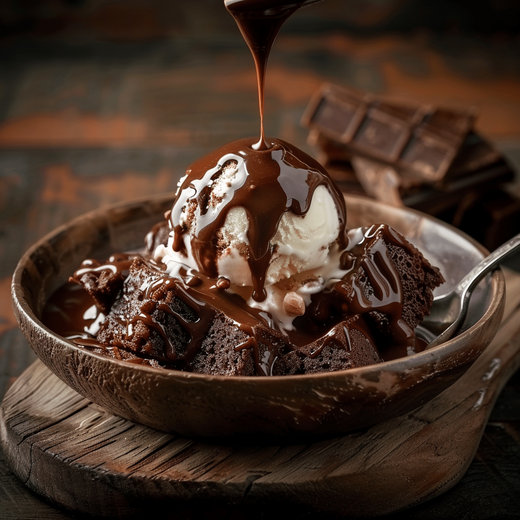 Chocolate Brownie Dessert Bowl Recipe - Recipe Image