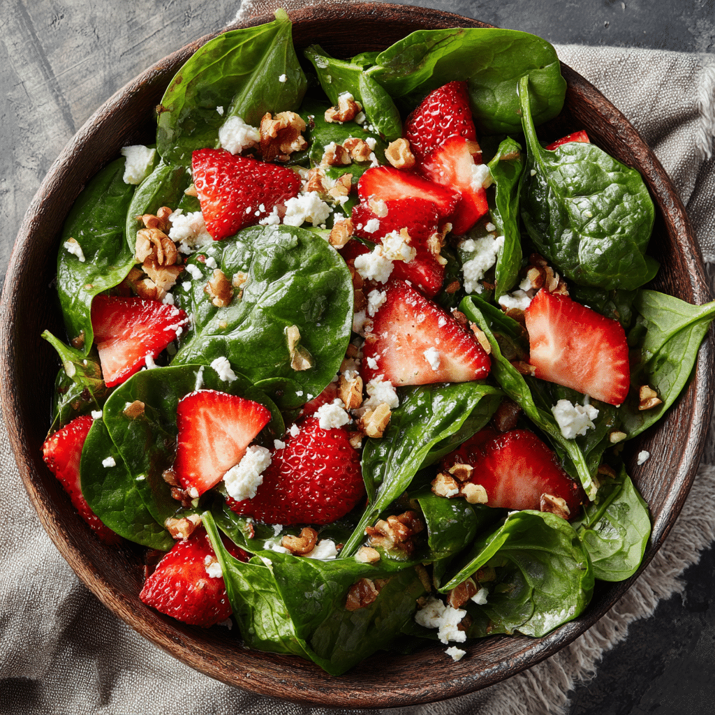 Strawberry Spinach Celebration Salad Recipe - Recipe Image