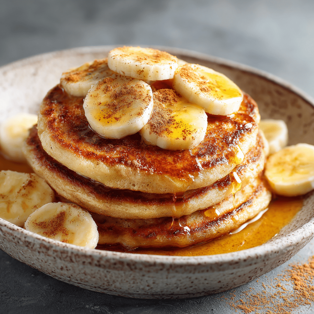 Banana Cinnamon Pancake Bowl Recipe - Recipe Image