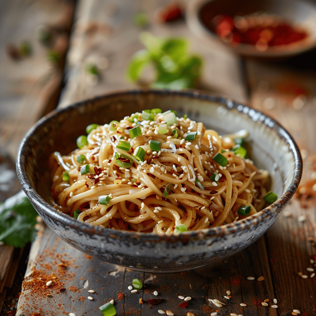 Spicy Garlic Noodles Recipe - Recipe Image