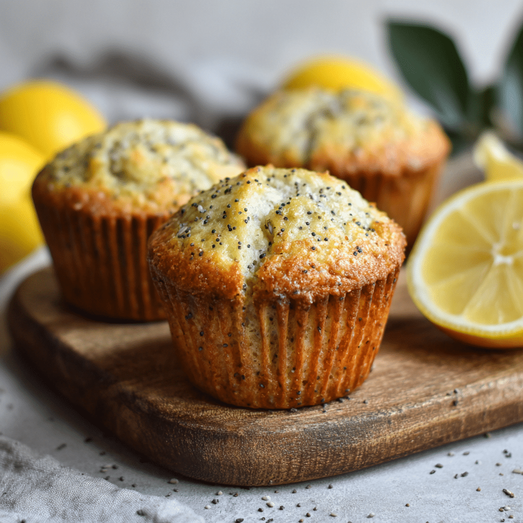 Lemon Poppy Seed Muffins Recipe - Recipe Image