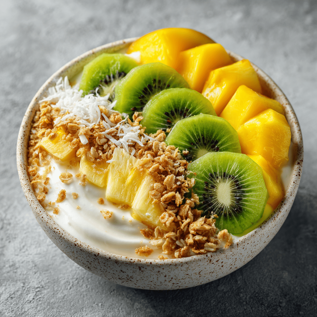Tropical Yogurt Bowl Recipe - Recipe Image