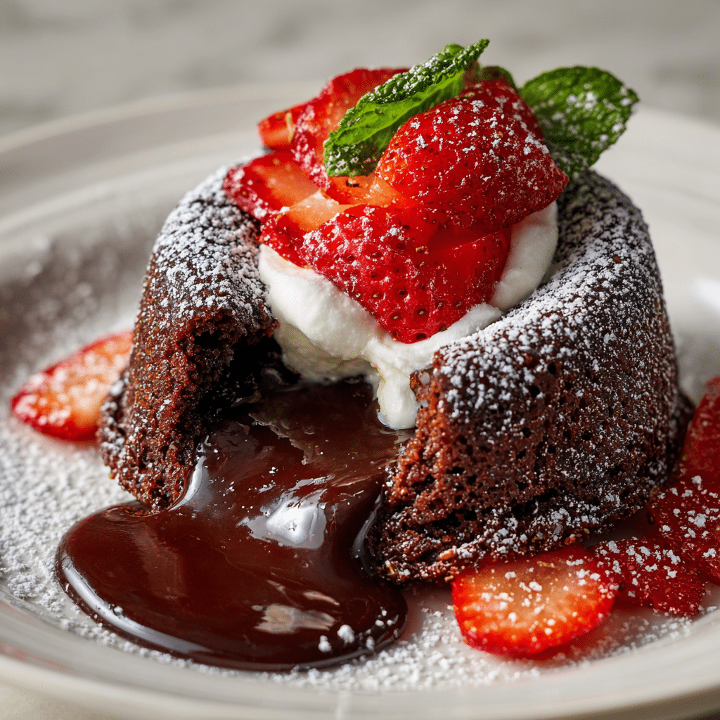 Chocolate Lava Cake Recipe - Recipe Image