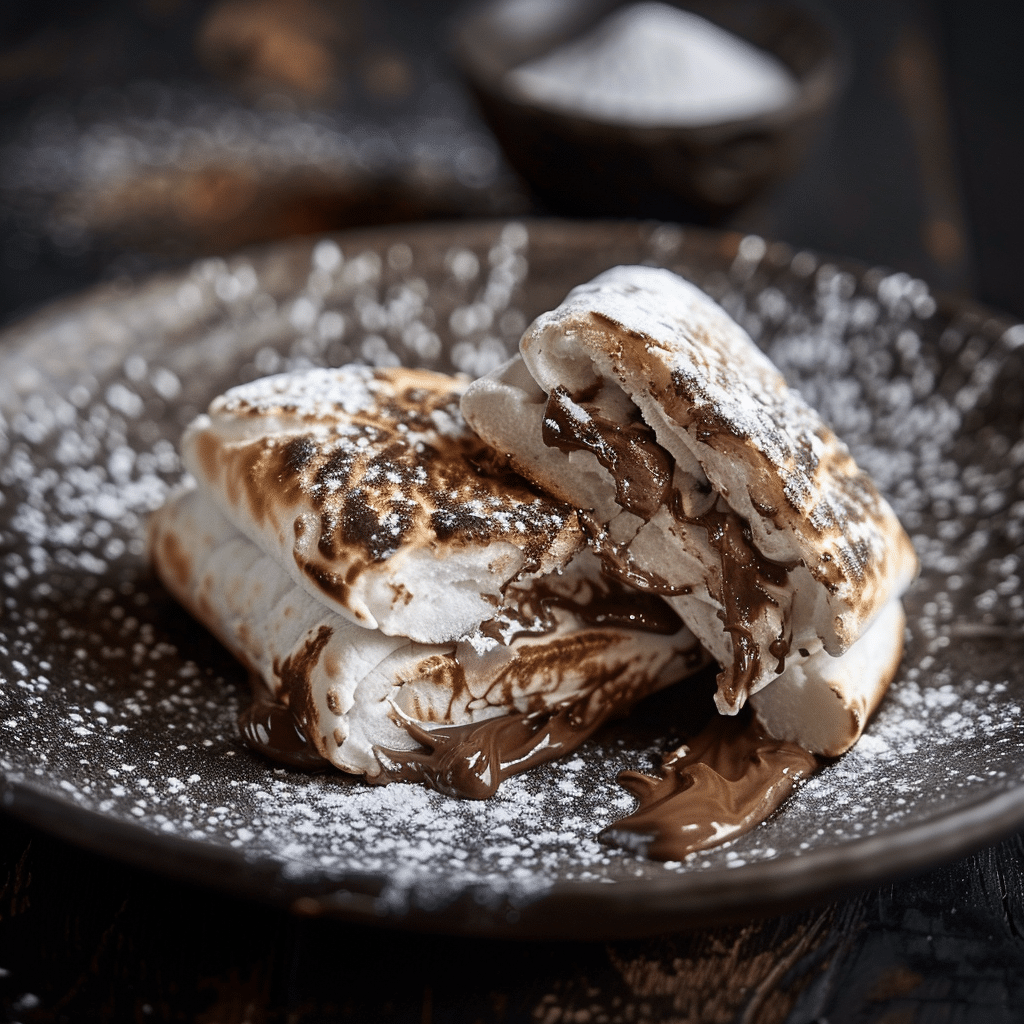 Nutella Marshmallow Wrap Recipe