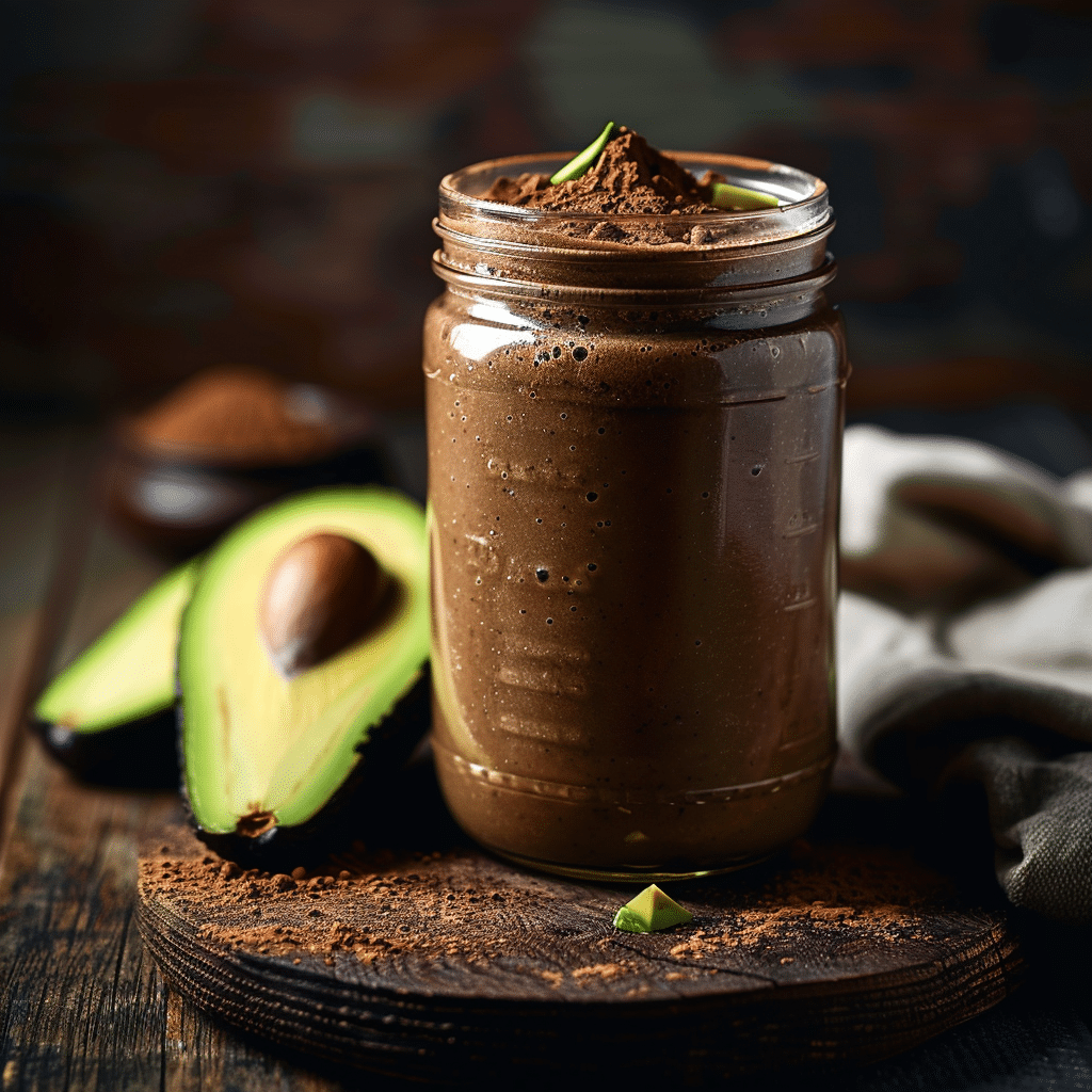Avocado Chocolate Smoothie - Recipe Image