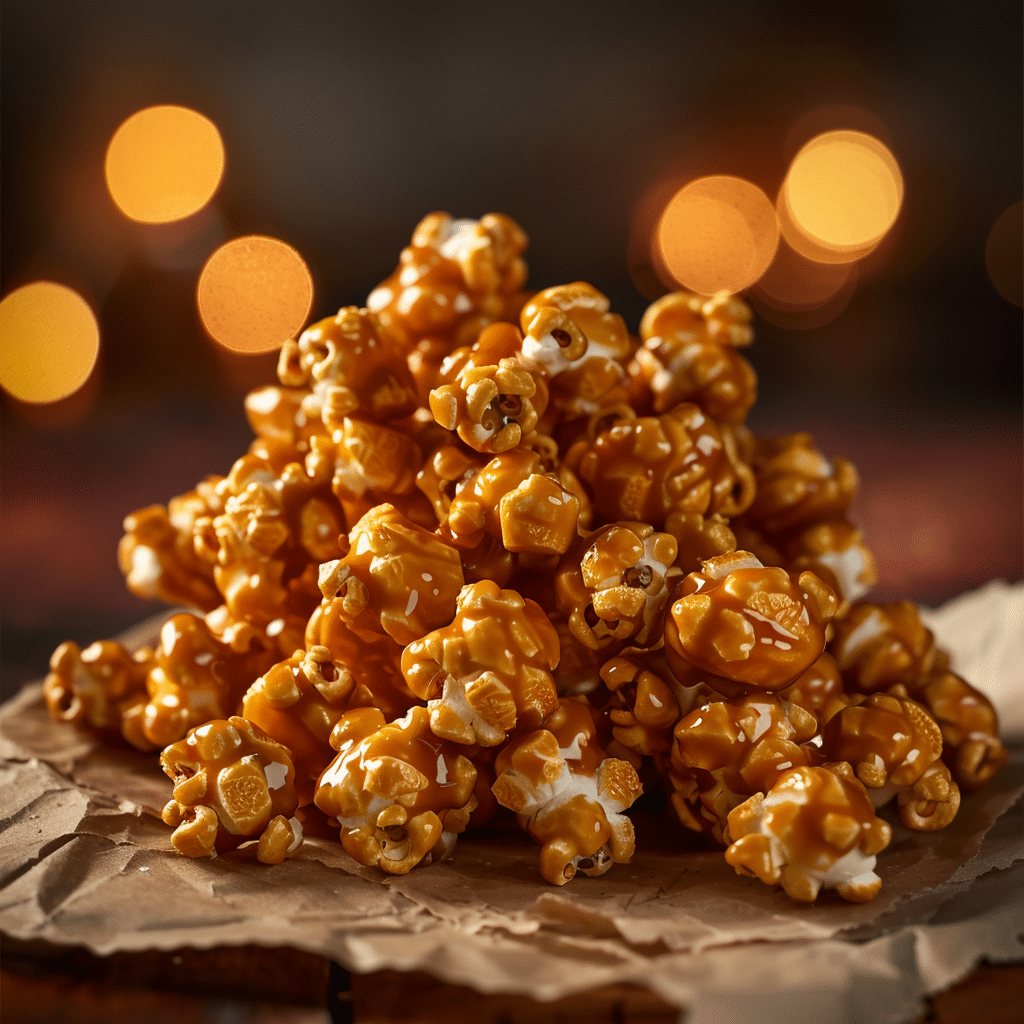 Caramel Popcorn Bites - Recipe Image