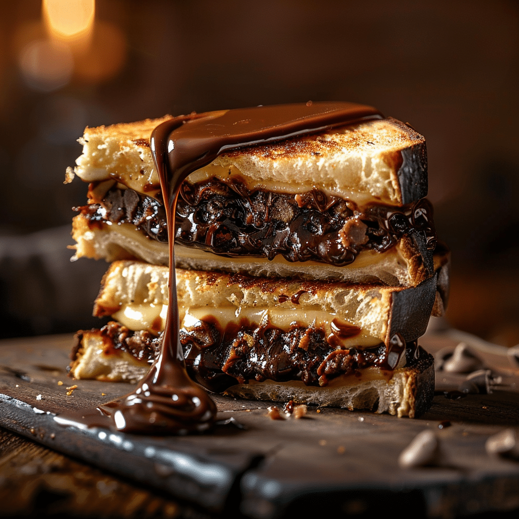 Nutella Cheese Sandwich
 - Recipe Image