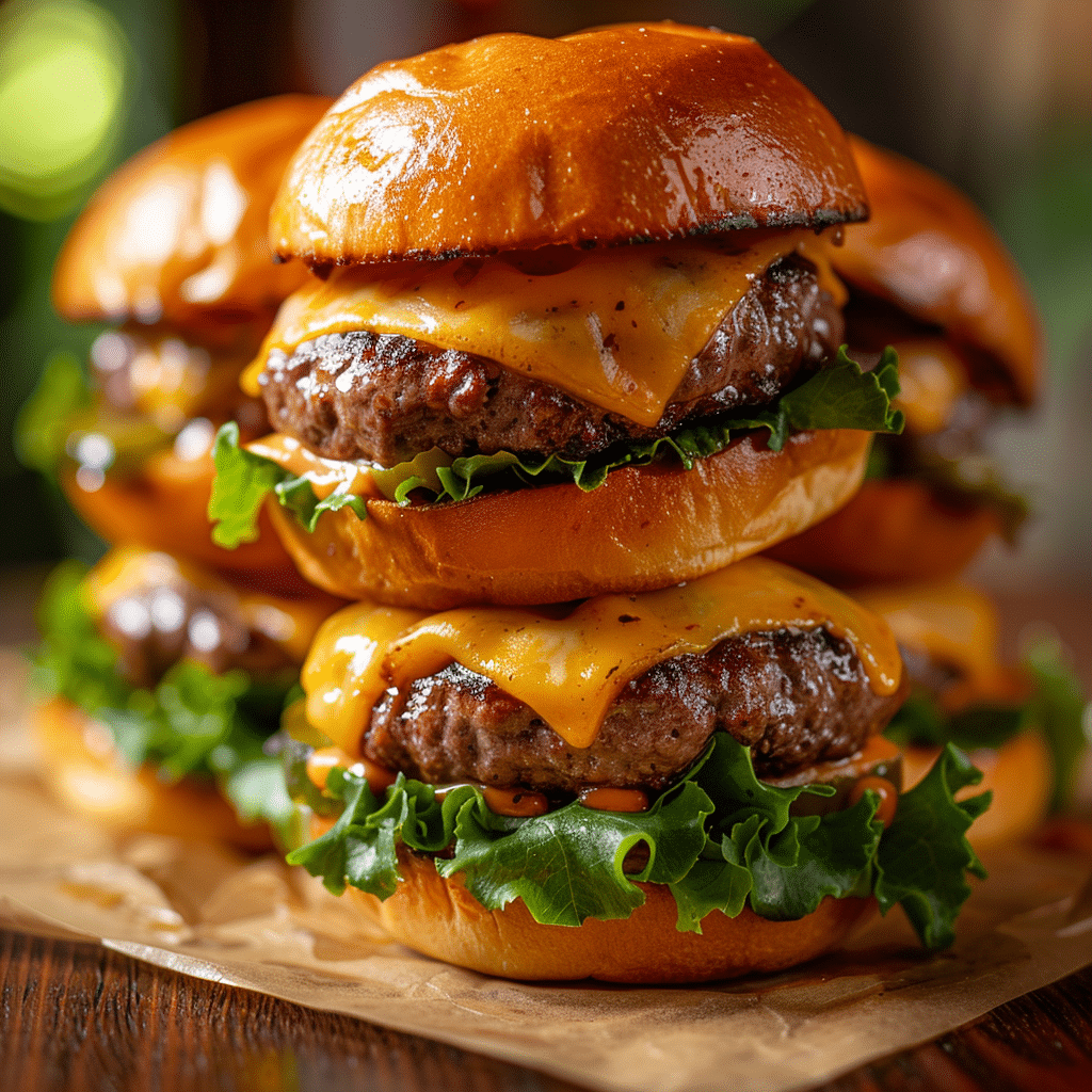 Mini Burger Sliders Recipe - Recipe Image