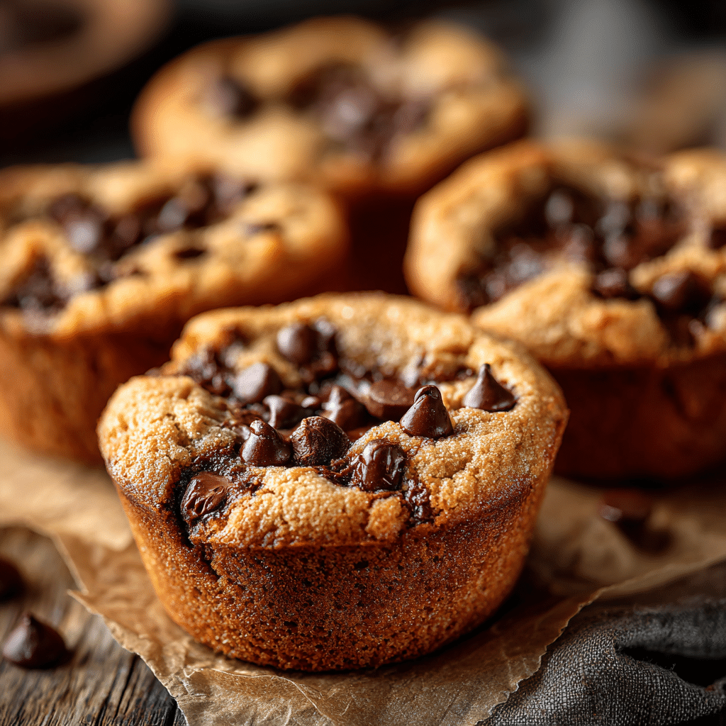 Chocolate Chip Cookie Cups Recipe - Recipe Image